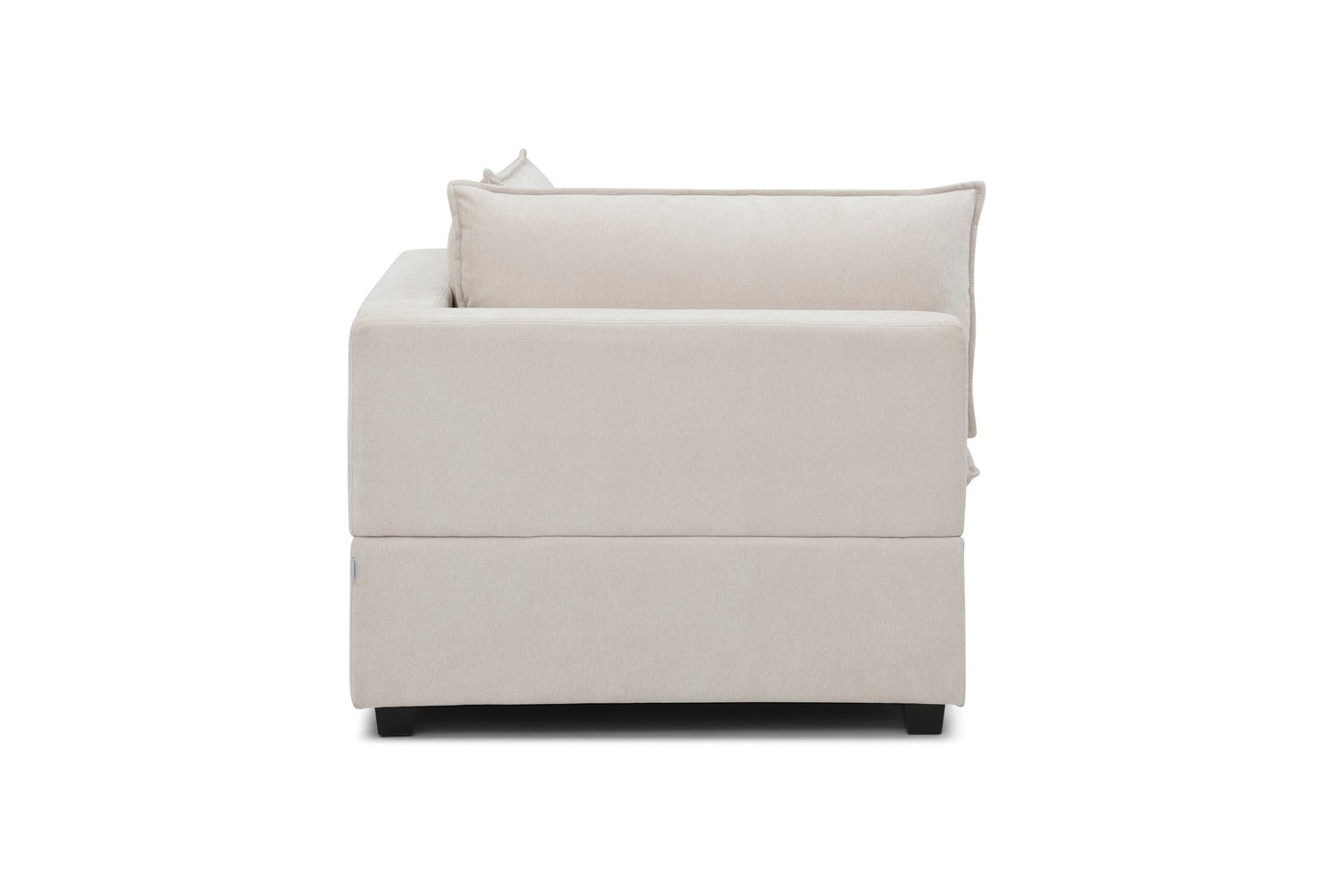 Bellamia Corner piece in Cream Performance Chenille