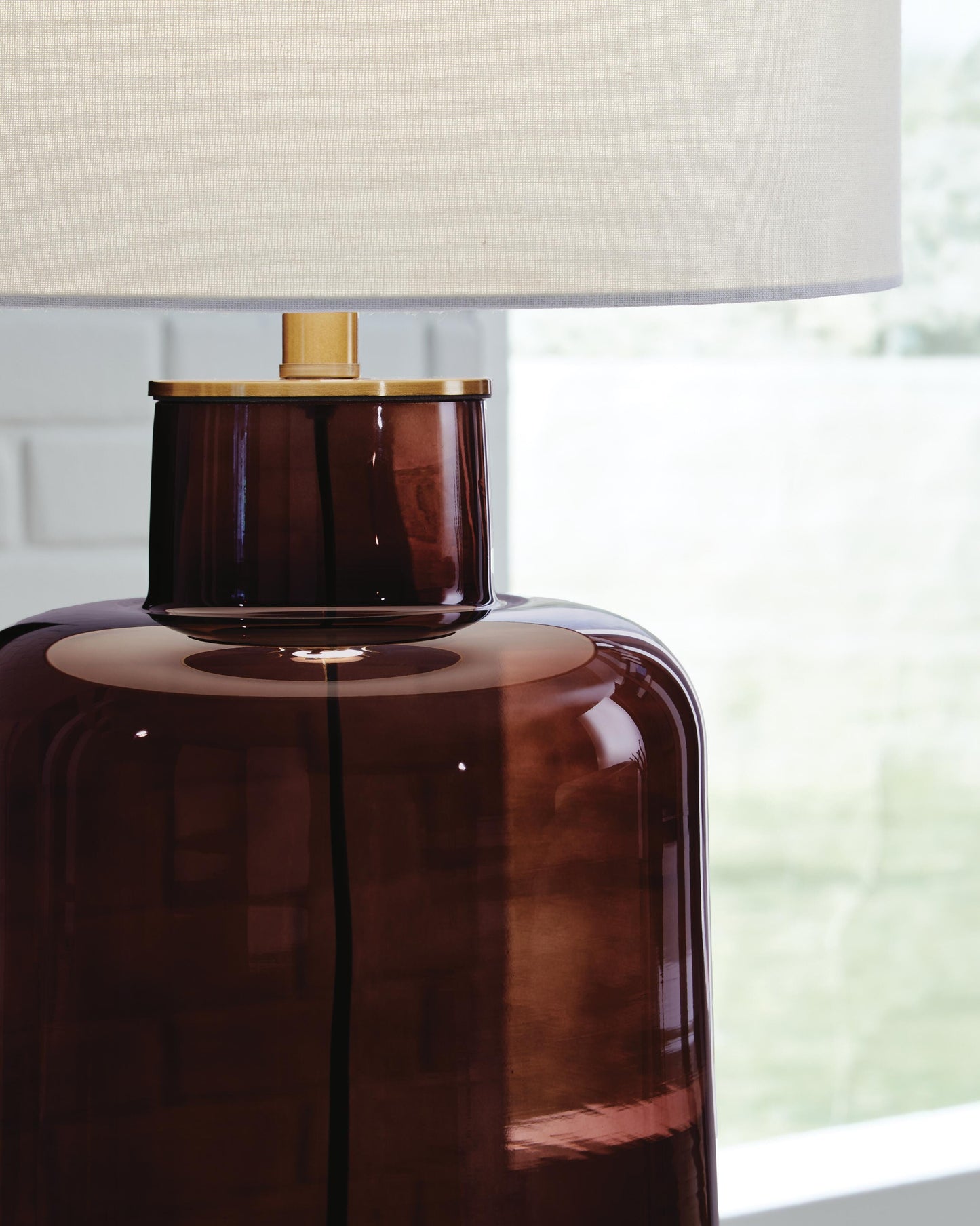 Mette Glass Table Lamp detail