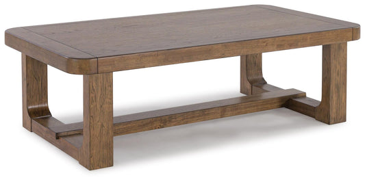 Cabalynn Rectangular Cocktail Table angle view