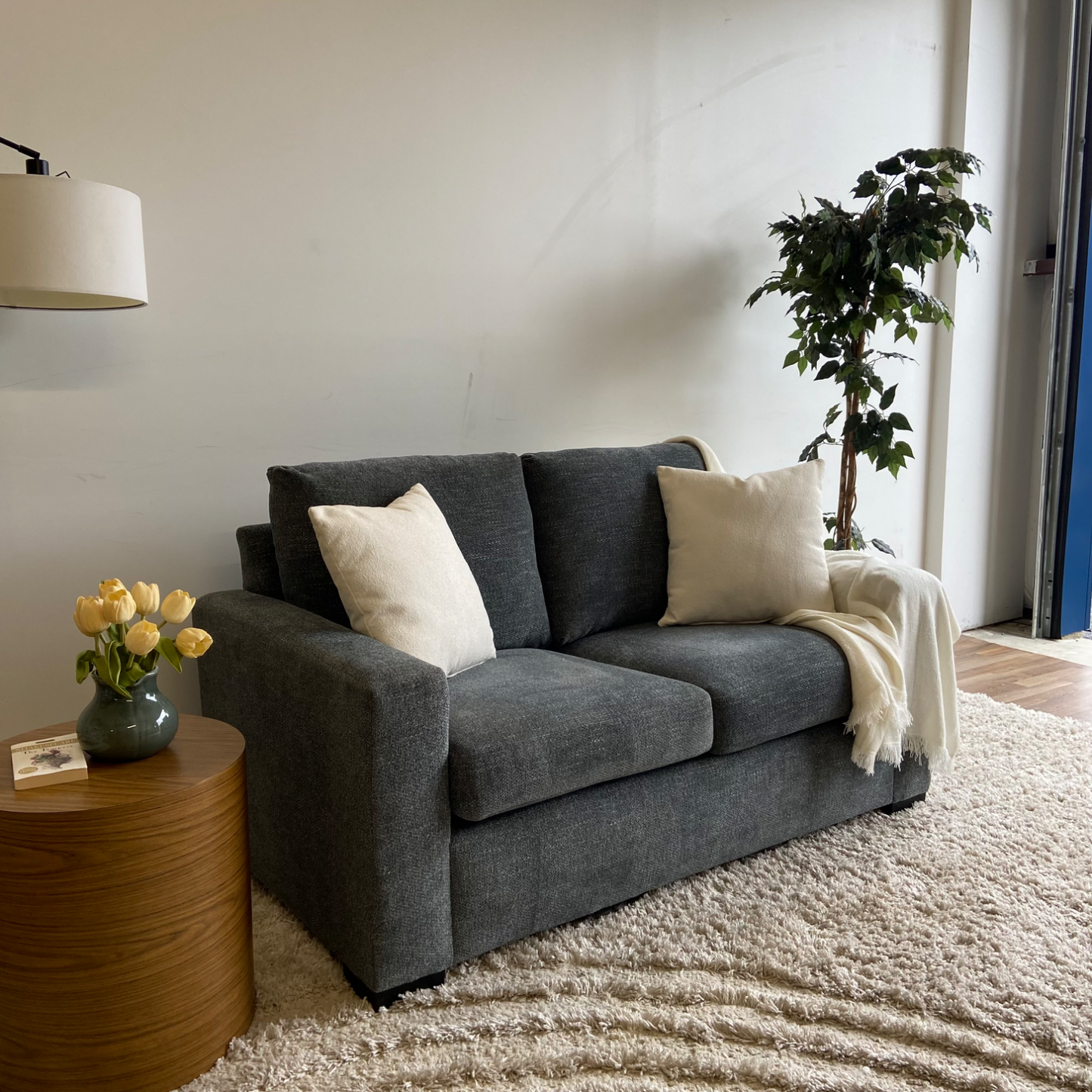 Flexsteel Loveseat in blue