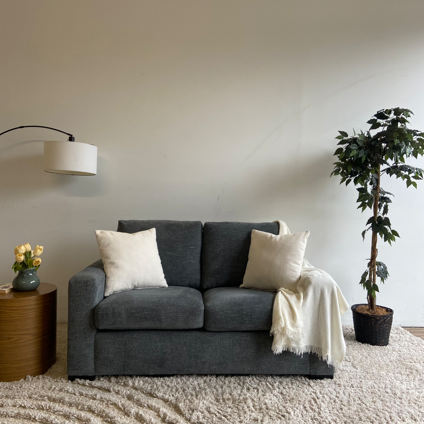 Flexsteel Loveseat in blue