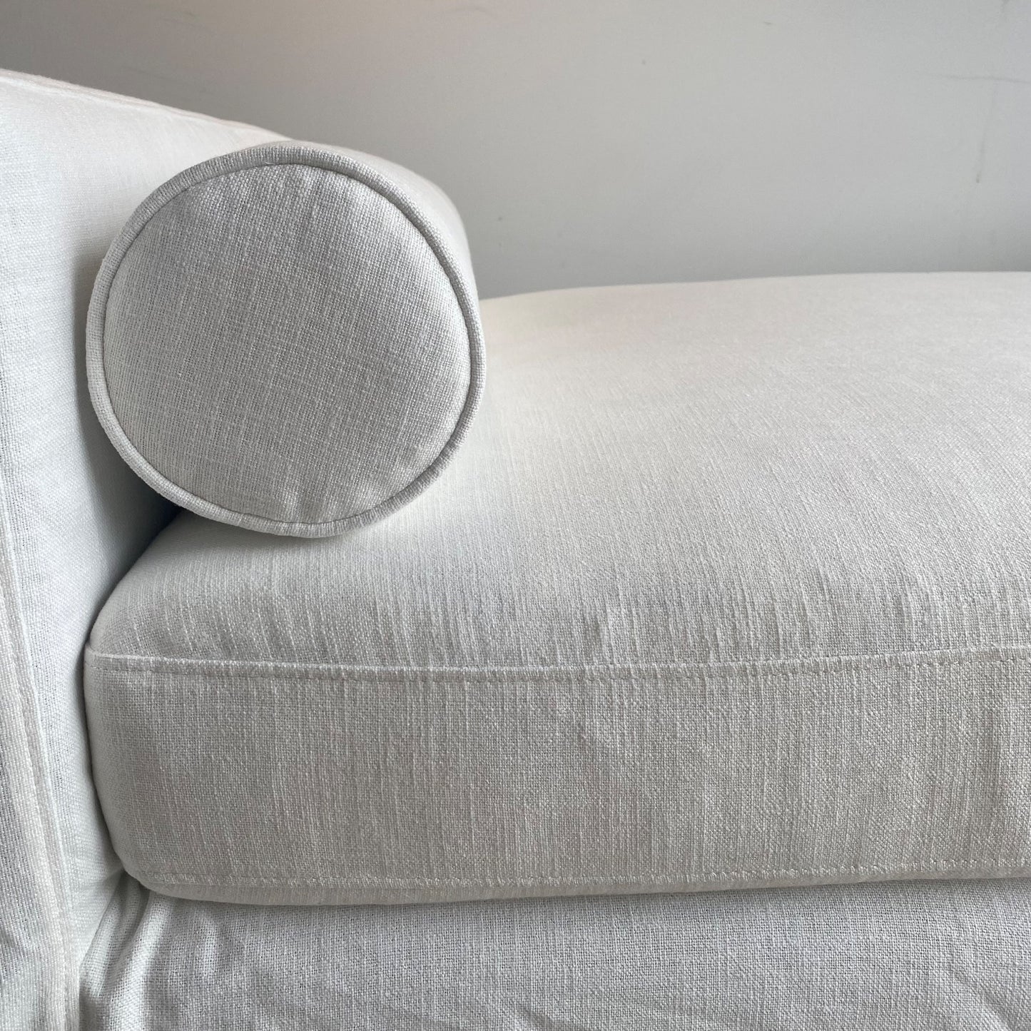 Interior Define Sloan Day Bed in White Linen