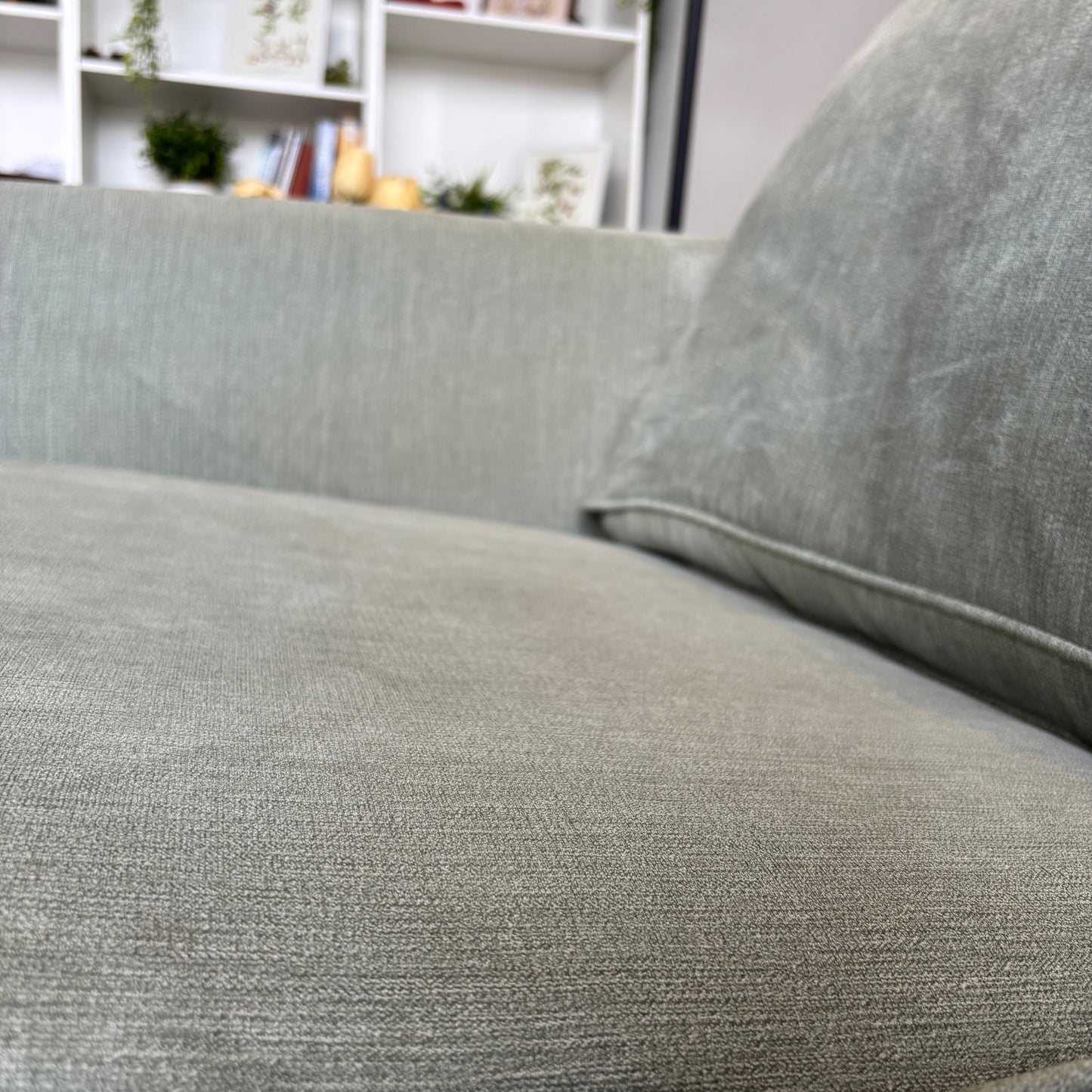 Macy’s Sage Green Sofa