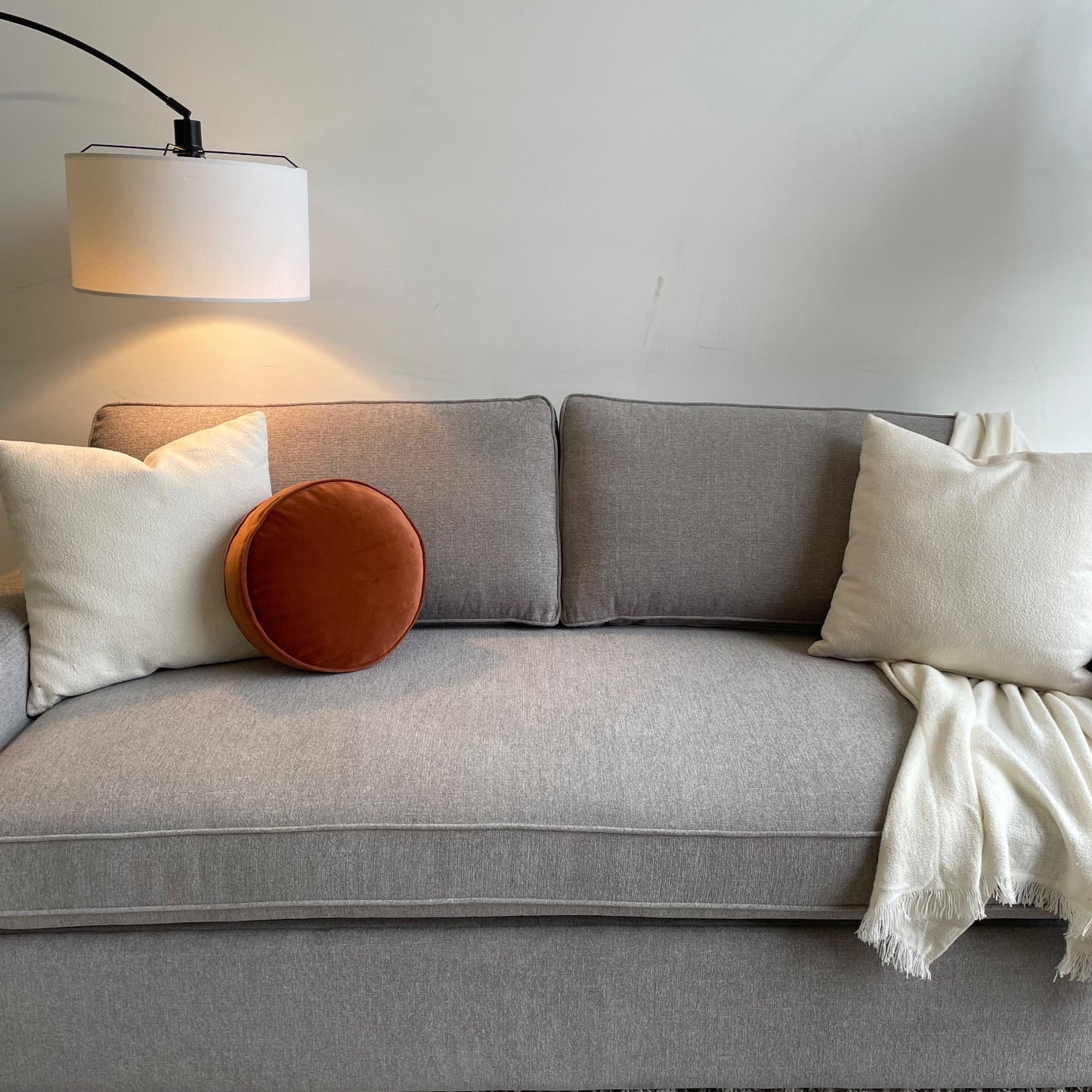 Interior Define James Sleeper Sofa in Gray