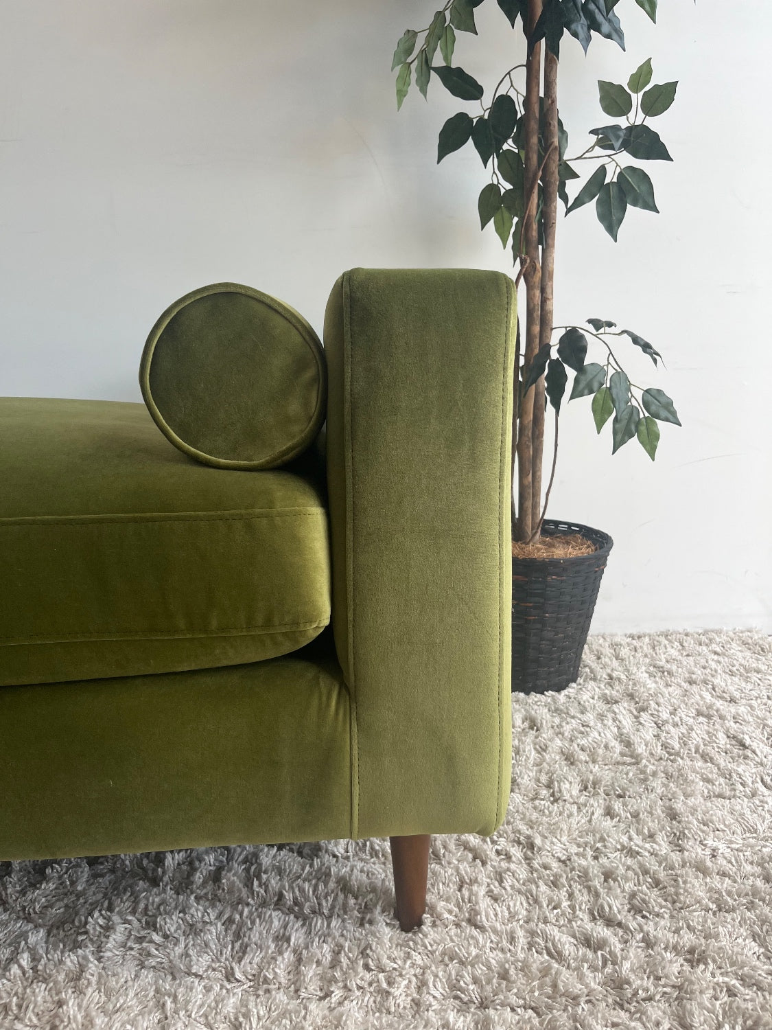 Interior Define Sloan Daybed in Sage Performance Velvet