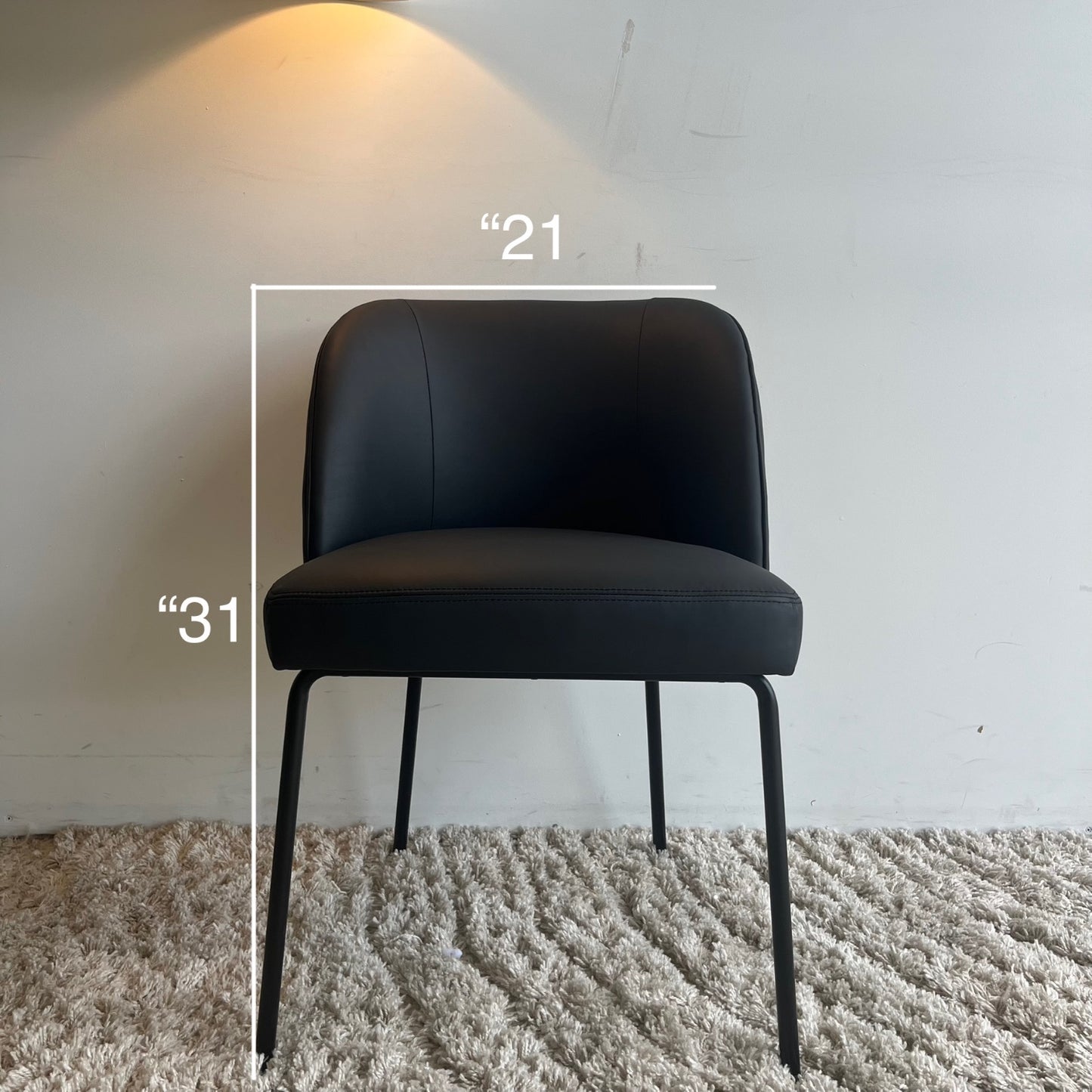 Interior Define Graham leather chair