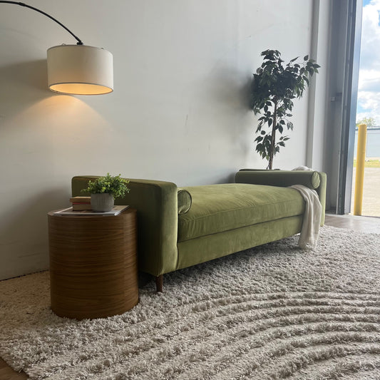 Interior Define Sloan Daybed in Sage Performance Velvet