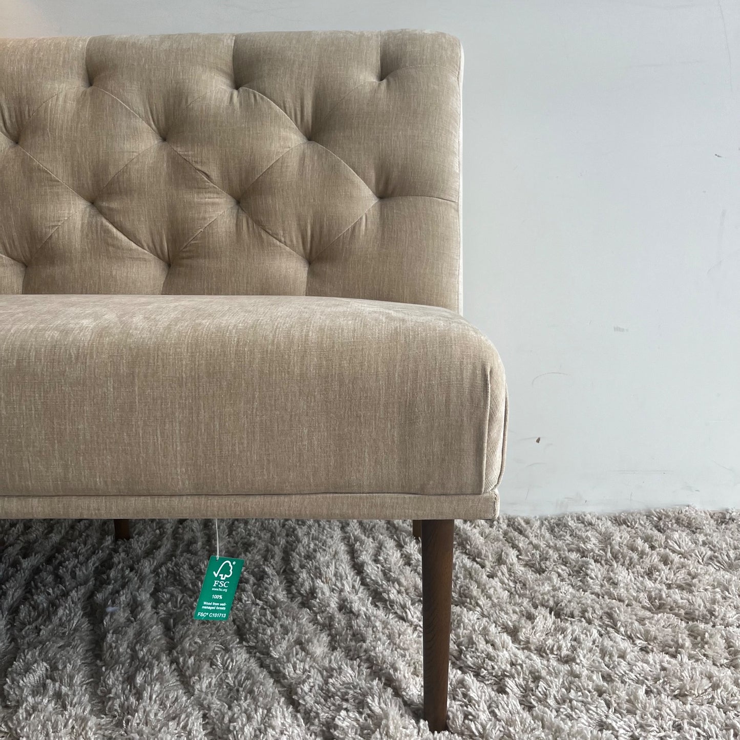 Interior Define Dorian armless bench