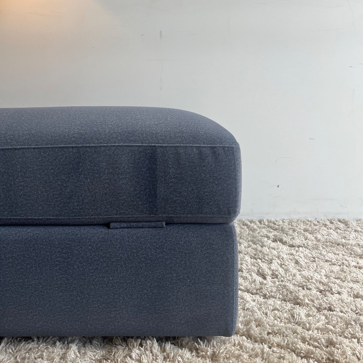 Interior Define Tatum Ottoman in Performance Brushed Knit Dusk