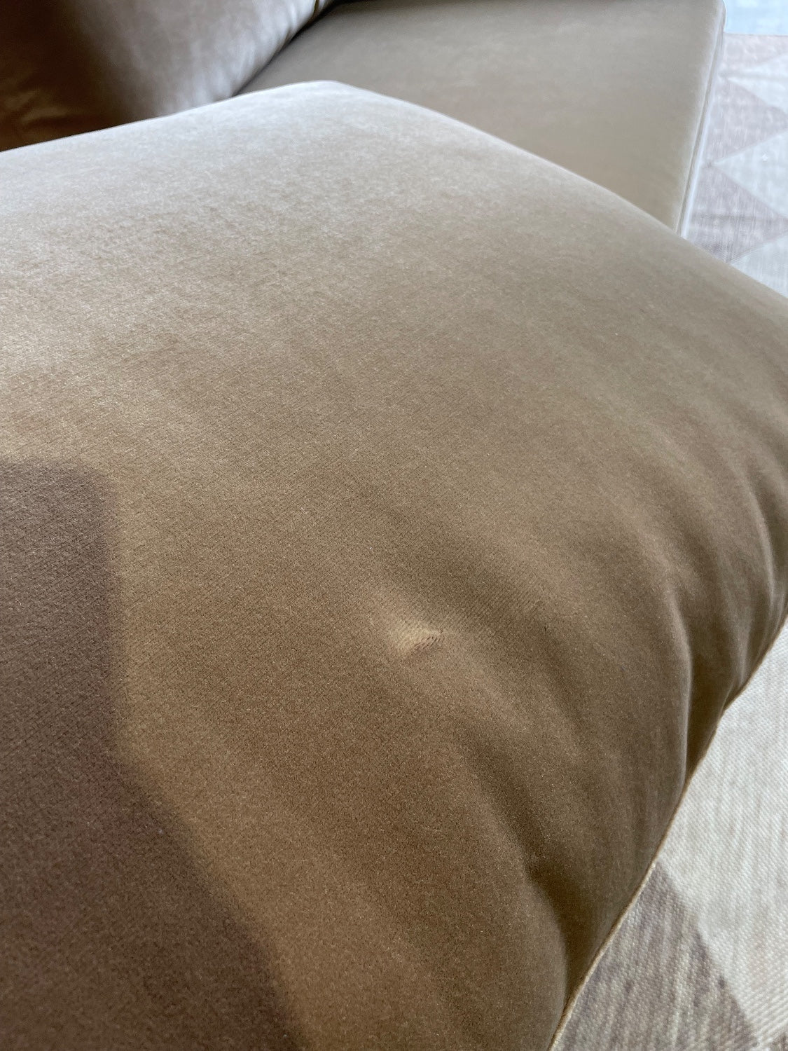 Interior Define Sloan Sofa in Brown Performance Velvet