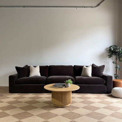 Woodland Sofa in Chocolate Velvet