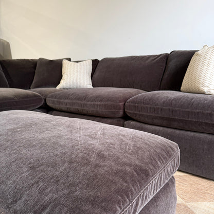 Woodland Slim Ottoman surface detail