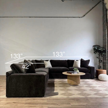 Woodland Corner Sectional dimensions