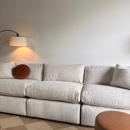 Brook Sofa in Anquilla Ivory Performance Chenille — Kindred Couches