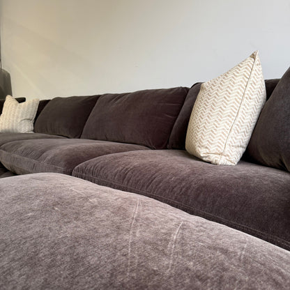 Woodland Slim Ottoman fabric detail
