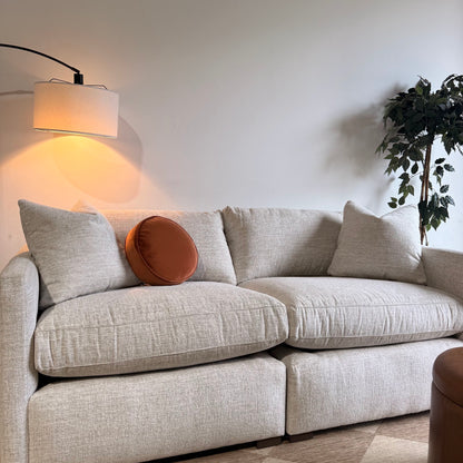 Brook Loveseat in Anquilla Ivory Performance Chenille — Kindred Couches
