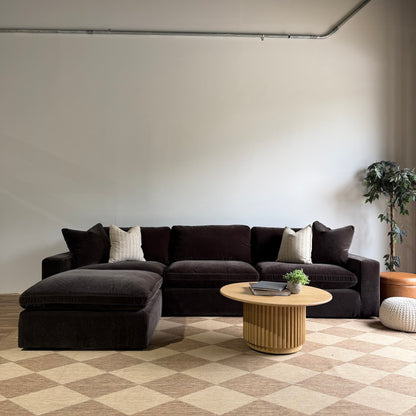 Woodland Sofa with Classic Ottoman reversed