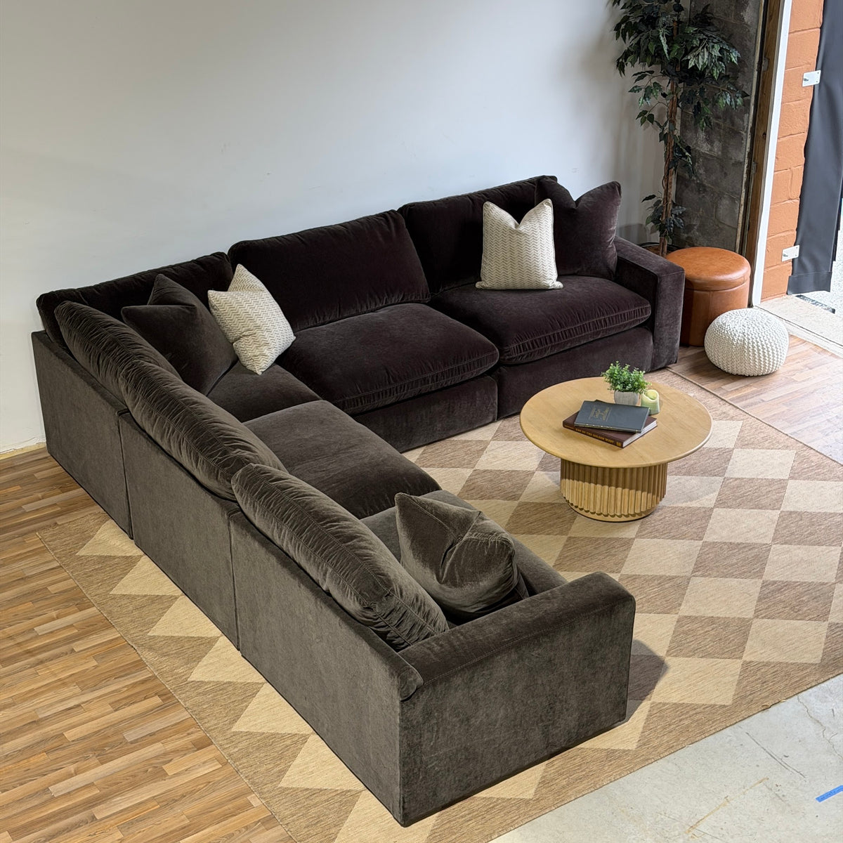 Woodland Corner Sectional from the left