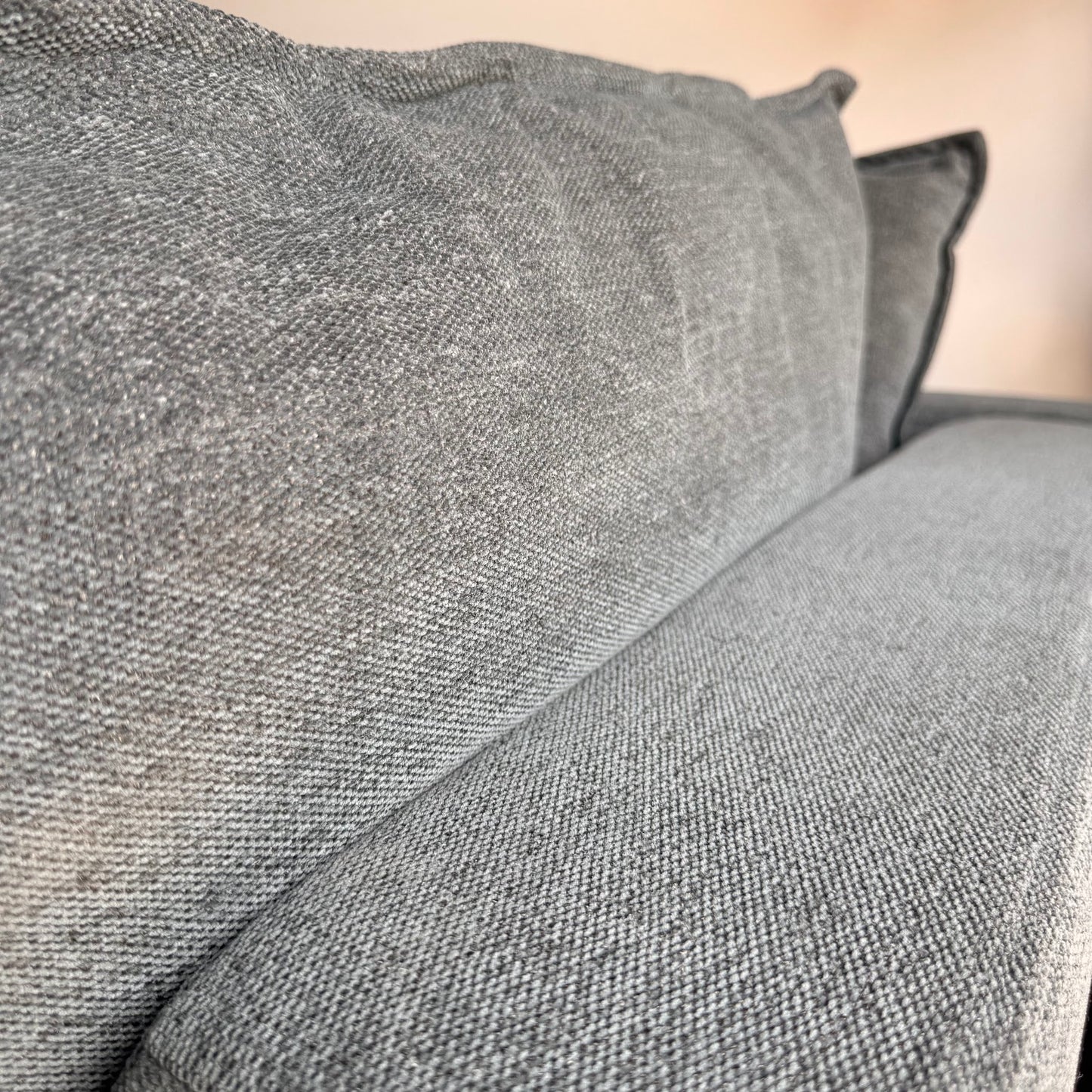 Albany Park Kova Pillow Cushion L-Shape in Midnight Navy Chenille
