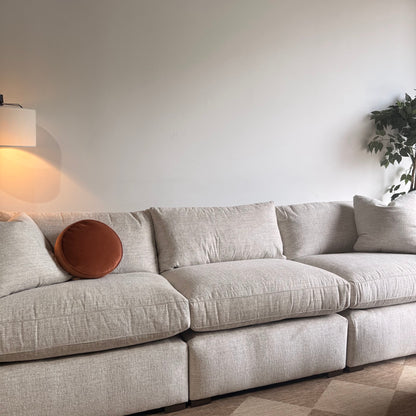 Brook Sofa in Anquilla Ivory Performance Chenille — Kindred Couches
