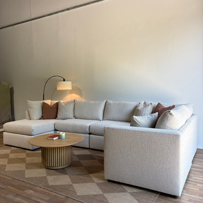Bassett Beckham U-Shape Chaise Sectional in Revolution Performance Fabric