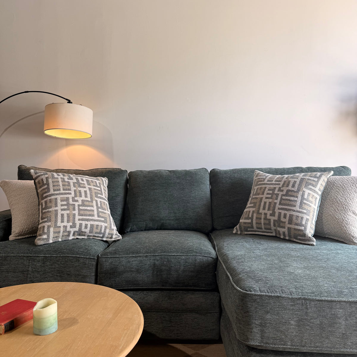 Harbor Chaise Sectional (Right Facing) in Chenille
