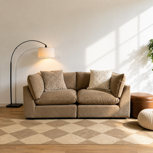 (Display Model) Mesa Loveseat in Desert Brown