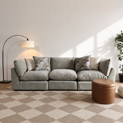 Mesa Sofa in Sage Green Chenille