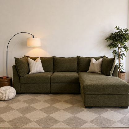 Ambler Modular Chaise Sectional — Kindred Couches
