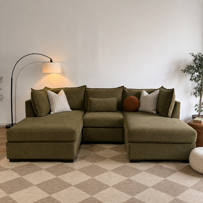 Ambler Modular Double Chaise — Kindred Couches