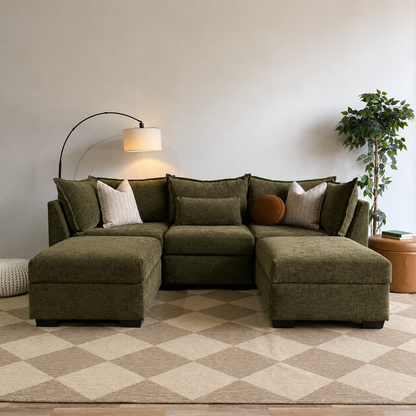 Ambler Modular Double Chaise — Kindred Couches