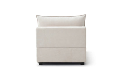 Bellamia Armless in Cream Performance Chenille