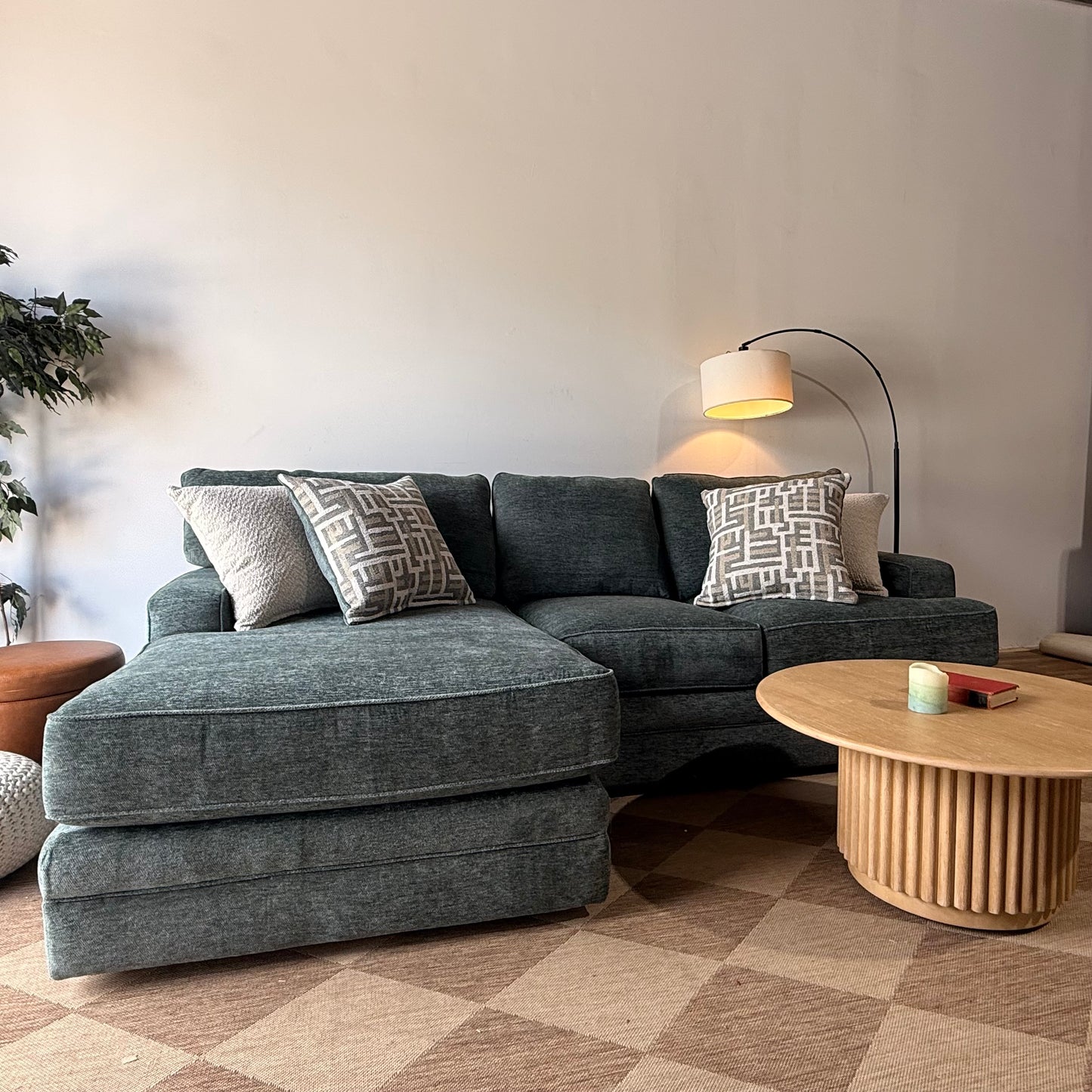 Harbor Chaise Sectional (Left Facing) in Chenille