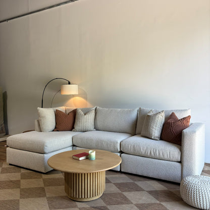 Bassett Beckham Chaise Sectional in Revolution Performance Fabric