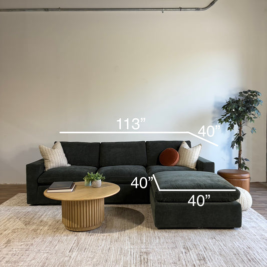 Cypress Sofa + Ottoman