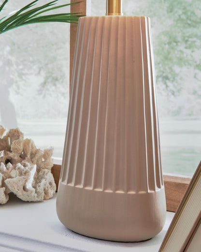 Dellner Ceramic Table Lamp detail