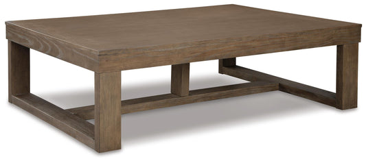 Cariton Rectangular Cocktail Table angle view