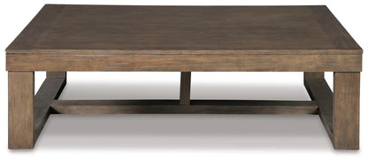 Cariton Rectangular Cocktail Table head-on view