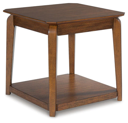 Trenmour Square End Table angle view
