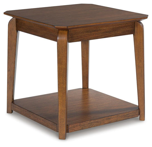 Trenmour Square End Table angle view