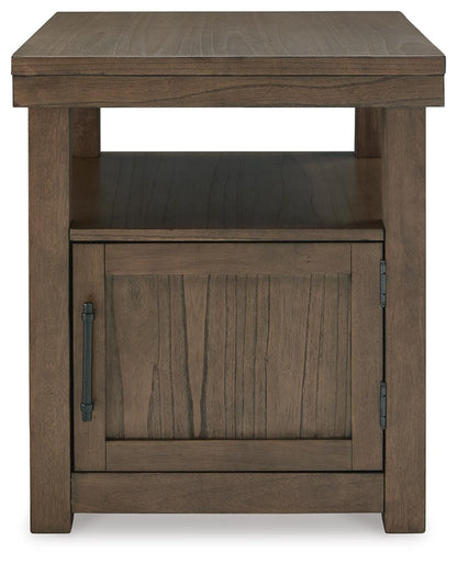 Boardernest Rectangular End Table head-on view