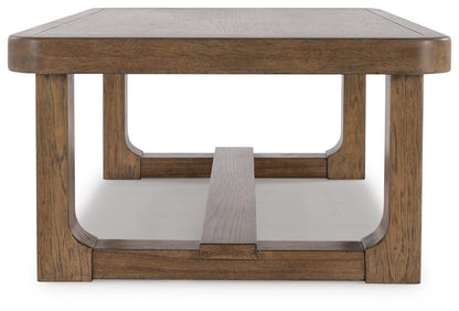 Cabalynn Rectangular Cocktail Table side view