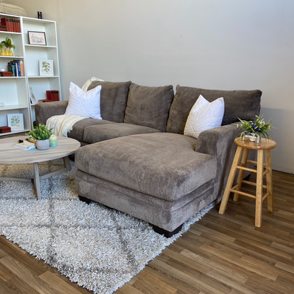 Bob’s Furniture  Sectional in Gray