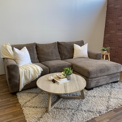 Bob’s Furniture  Sectional in Gray