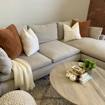 West Elm Harmony Sectional in Gray