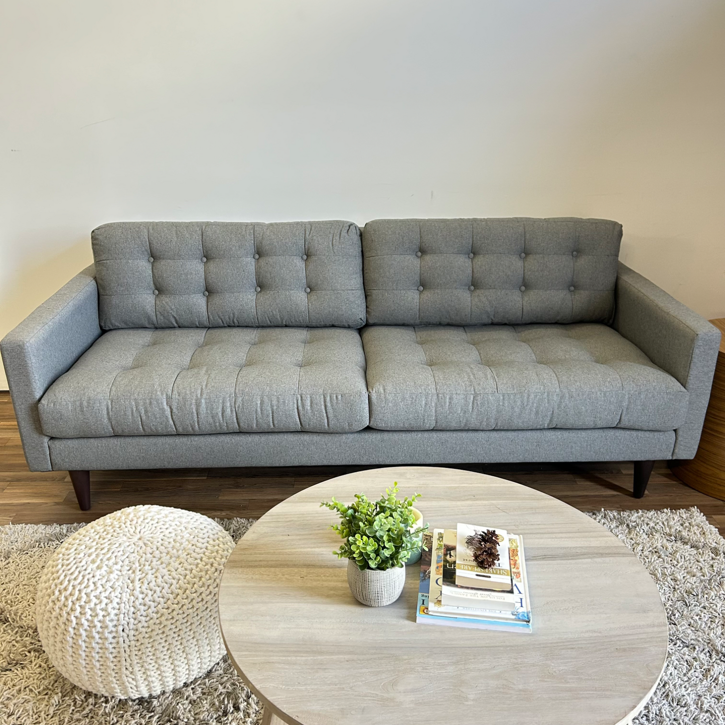 Joybird Eliot Couch Sofa in Gray