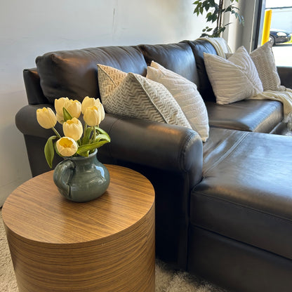 Pottery Barn Pearce 2-Piece Sectional in Dark Chocolate