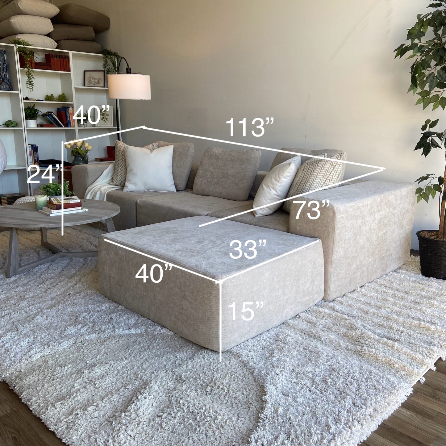 NEW Puffer Couch