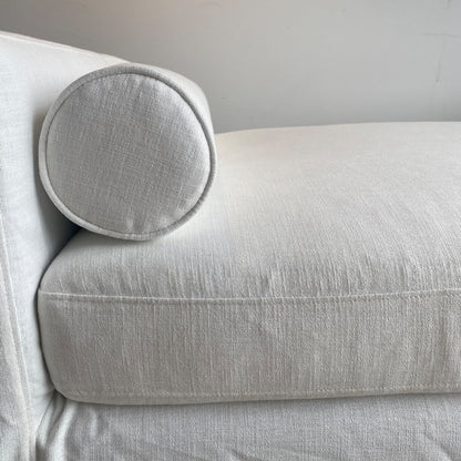 Interior Define Sloan Day Bed in White Linen