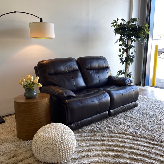 Thomasville 2-seat Leather Recliner
